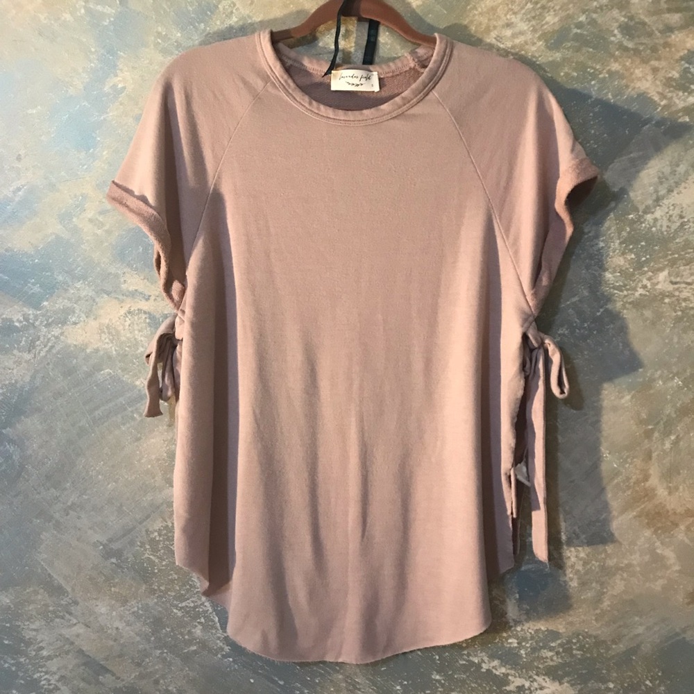 Lavender Fields - Open sides with ties.